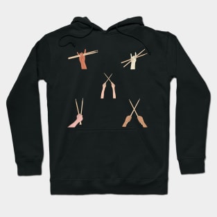 Set of Drumsticks Hoodie